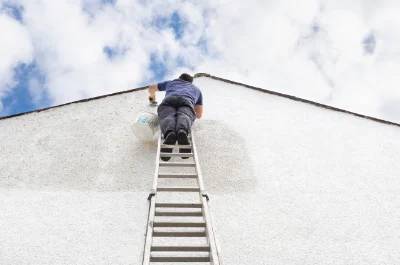 Peinture extérieure à la Villeneuve-au-Chêne — façades et ravalement